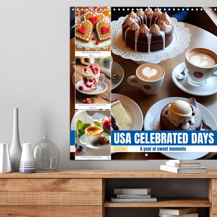 USA Celebrated days (CALVENDO Monthly Calendar 2026)