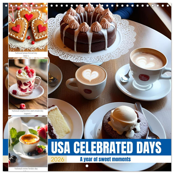 USA Celebrated days (CALVENDO Monthly Calendar 2026)