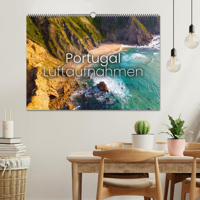 Portugal Luftaufnahmen (CALVENDO Wandkalender 2026)