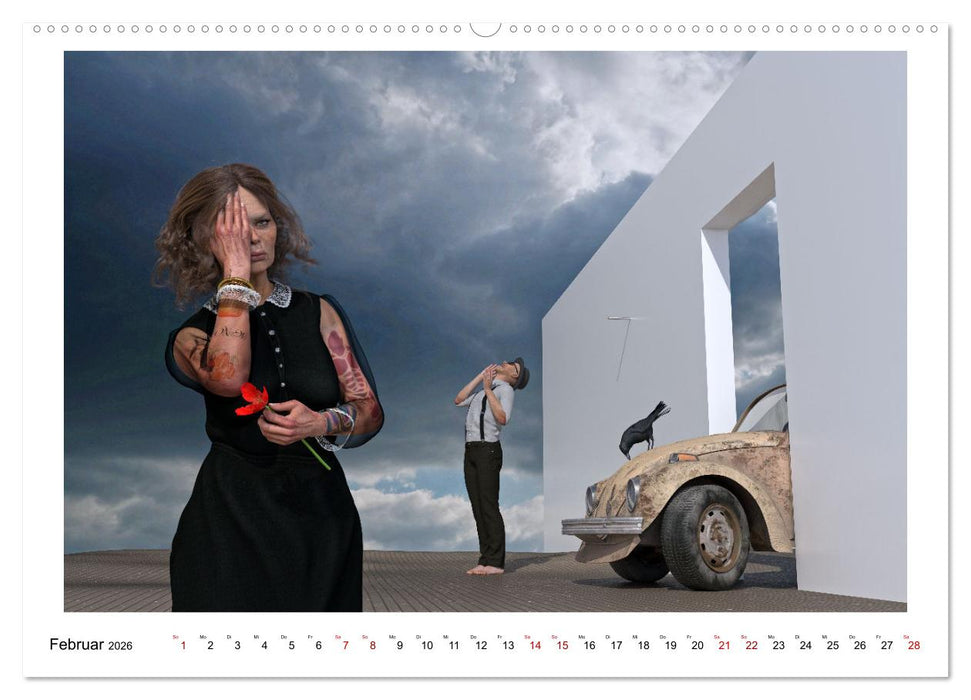 Im Traum gesehen (CALVENDO Premium Wandkalender 2026)