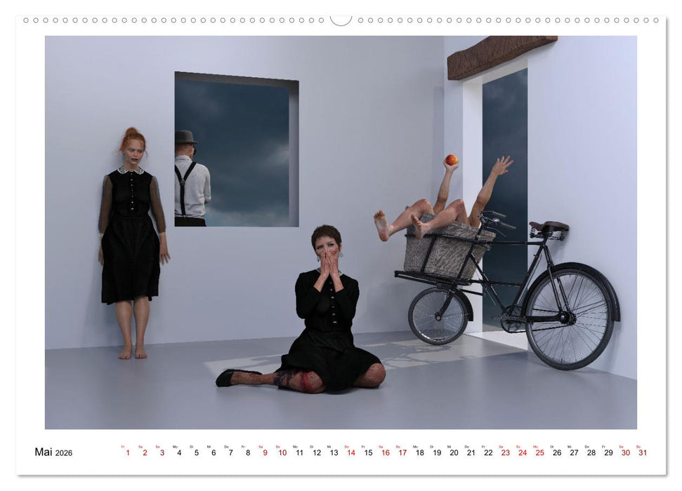 Im Traum gesehen (CALVENDO Premium Wandkalender 2026)