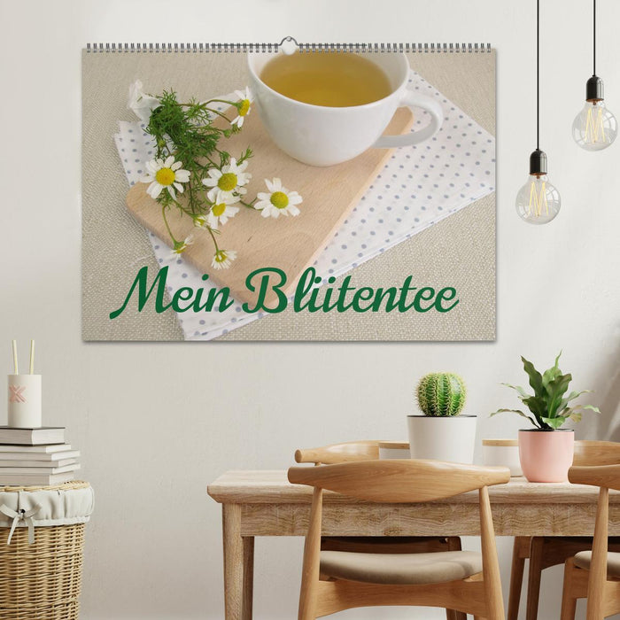 Mein Blütentee (CALVENDO Wandkalender 2026)
