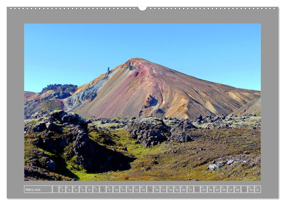 Island Insel der Vielfalt (CALVENDO Wandkalender 2026)