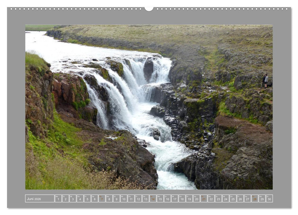 Island Insel der Vielfalt (CALVENDO Wandkalender 2026)