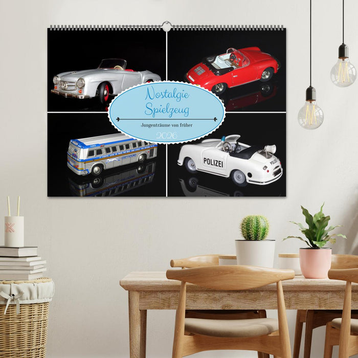 Nostalgie Spielzeug (CALVENDO Wandkalender 2026)