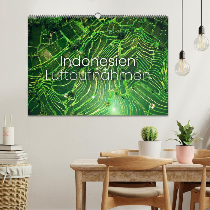 Indonesien Luftaufnahmen (CALVENDO Wandkalender 2026)