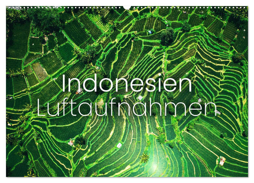 Indonesien Luftaufnahmen (CALVENDO Wandkalender 2026)