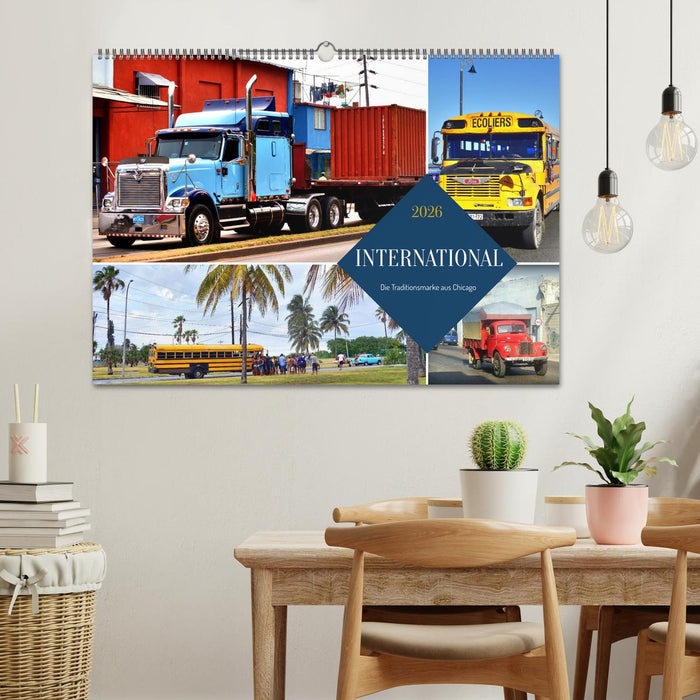INTERNATIONAL - Die Traditionsmarke aus Chicago (CALVENDO Wandkalender 2026)