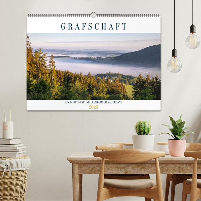 Grafschaft, ein Dorf im Schmallenberger Sauerland (CALVENDO Wandkalender 2026)