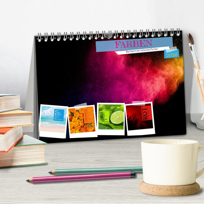 FARBEN Die Macht der heilenden Farben (CALVENDO Wandkalender 2026)