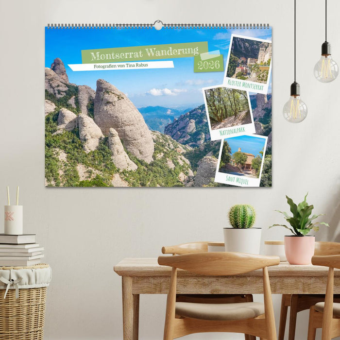 Montserrat Wanderung (CALVENDO Wandkalender 2026)