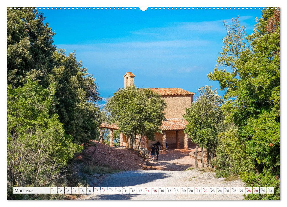 Montserrat Wanderung (CALVENDO Wandkalender 2026)