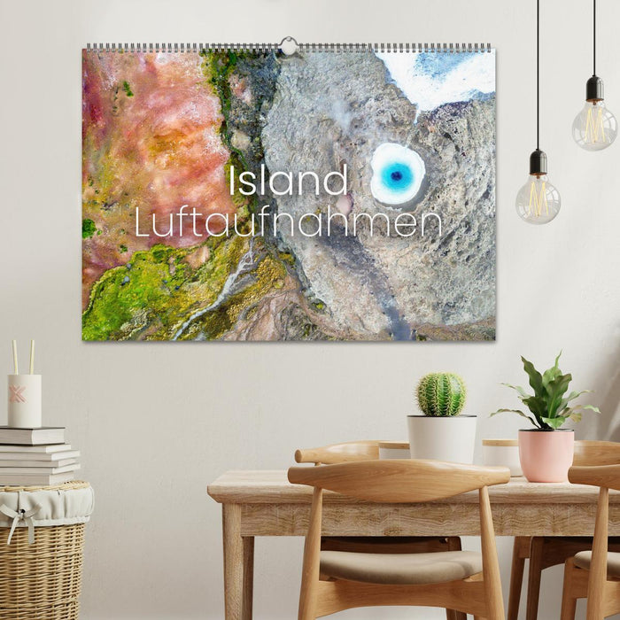 Island Luftaufnahmen (CALVENDO Wandkalender 2026)
