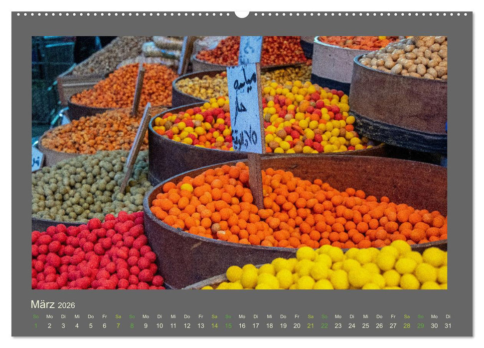 Das Jahr ist bunt. Farbe, Freude und Glück für das ganze Jahr. (CALVENDO Wandkalender 2026)