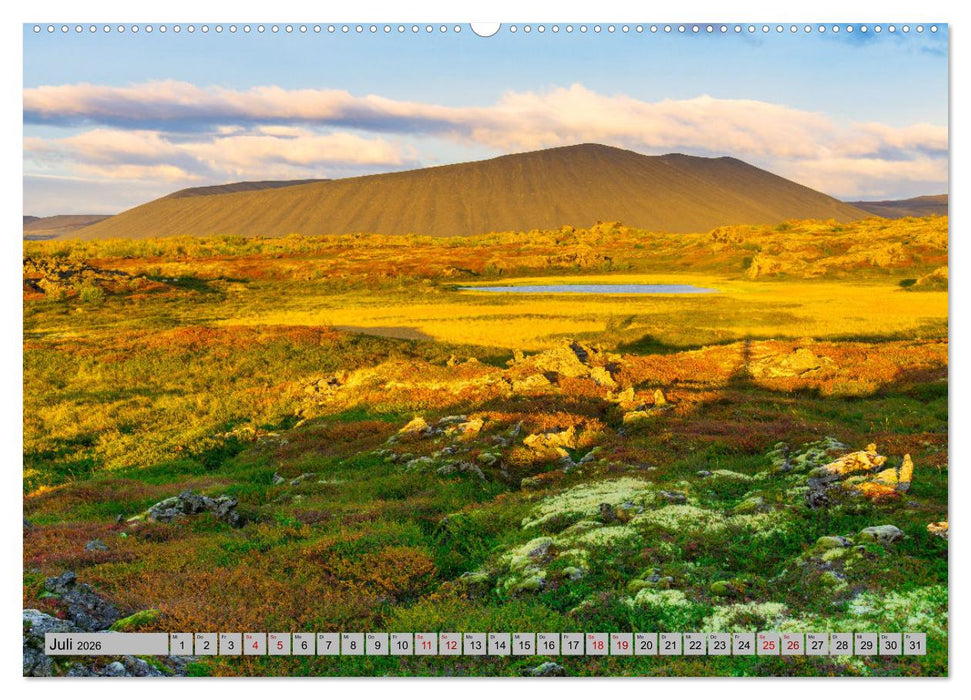 MAGISCH BUNTES ISLAND (CALVENDO Premium Wandkalender 2026)