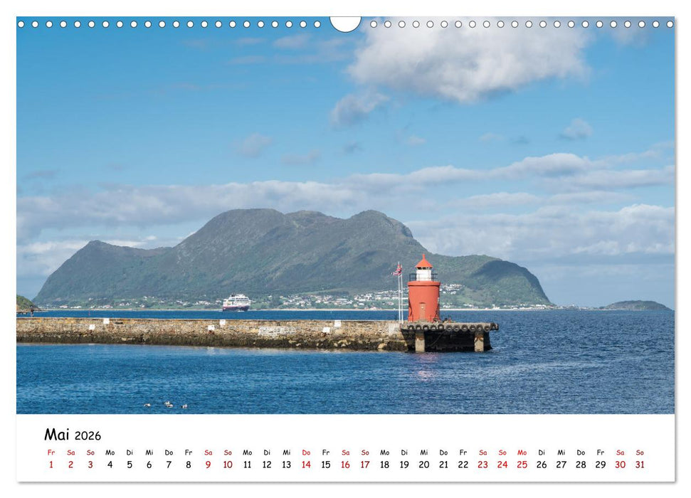 Norwegens wunderschöne Fjorde (CALVENDO Wandkalender 2026)