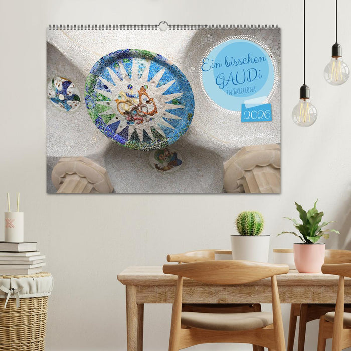 Ein bisschen GAUDI in Barcelona (CALVENDO Wandkalender 2026)
