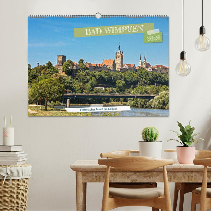 Bad Wimpfen - Historisches Juwel am Neckar (CALVENDO Wandkalender 2026)