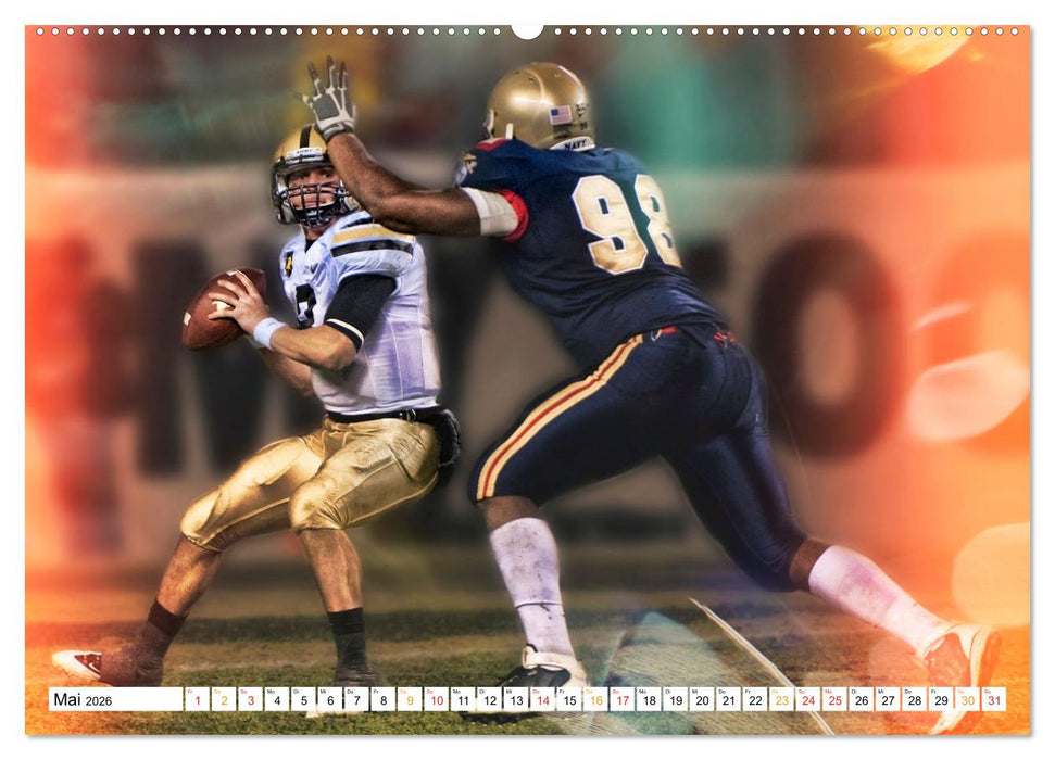 American Football - Power (CALVENDO Wandkalender 2026)