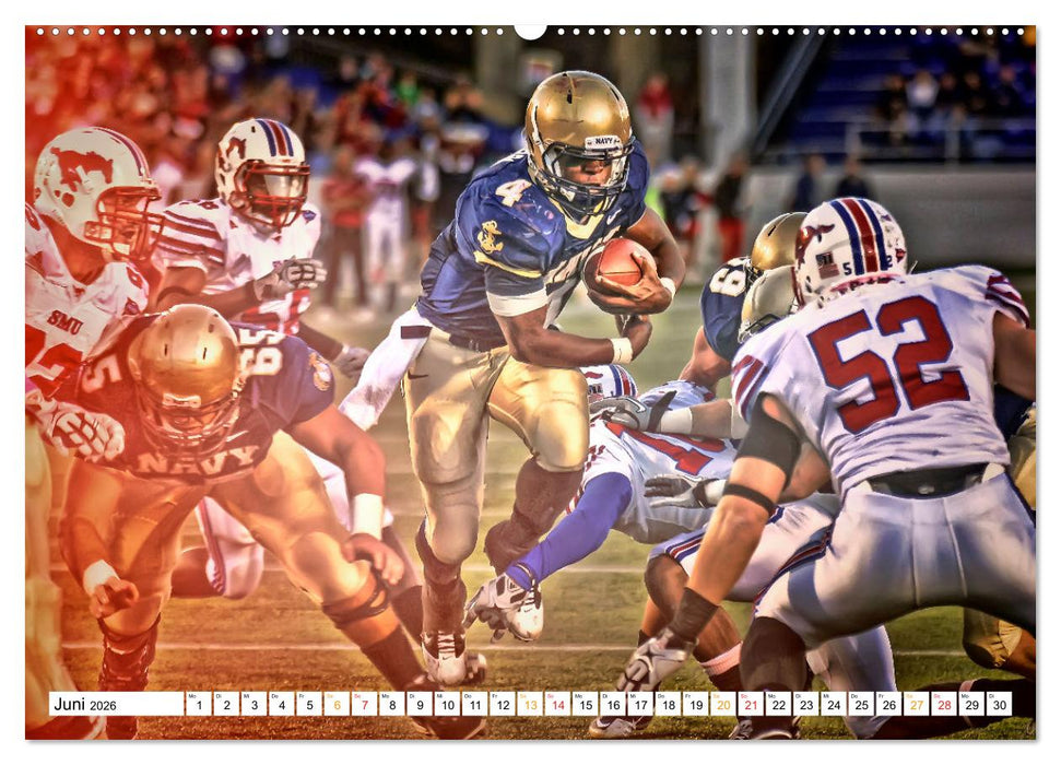 American Football - Power (CALVENDO Wandkalender 2026)