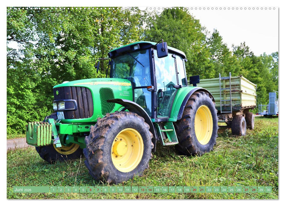 Männerspielzeug Traktor Inspirationen (CALVENDO Wandkalender 2026)