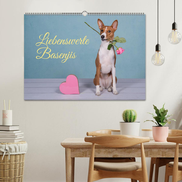 Liebenswerte Basenjis (CALVENDO Wandkalender 2026)