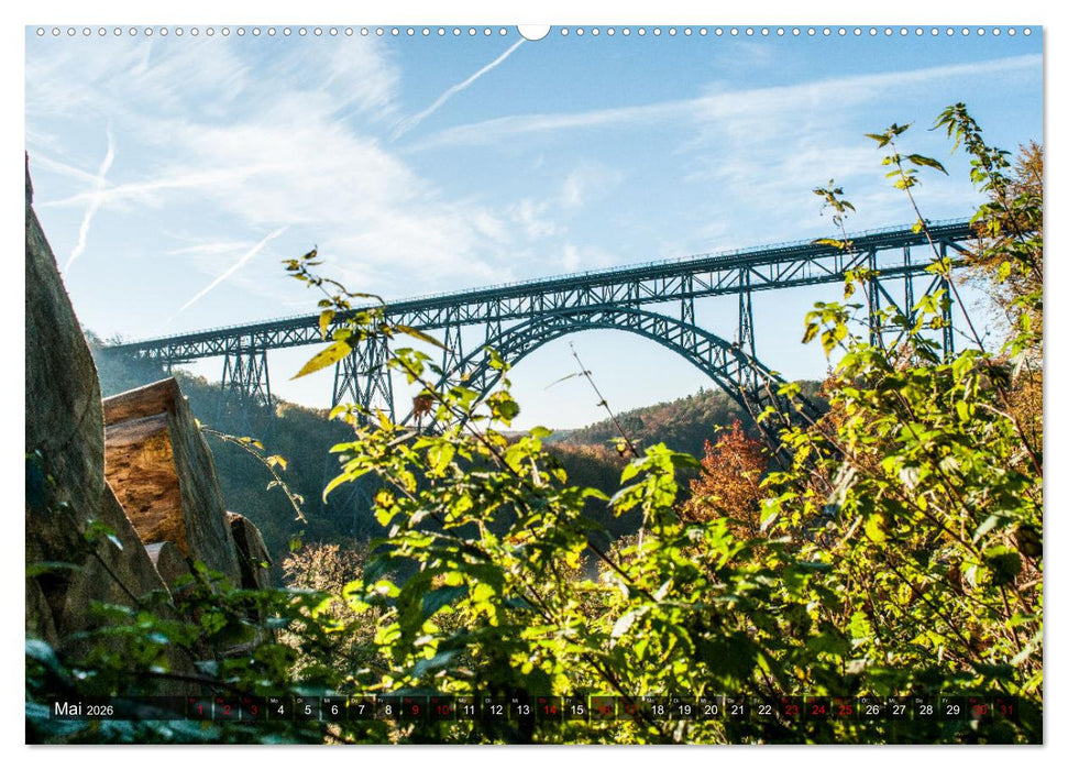 Müngstener Brücke - Stahlkonstruktion der Superlative (CALVENDO Wandkalender 2026)