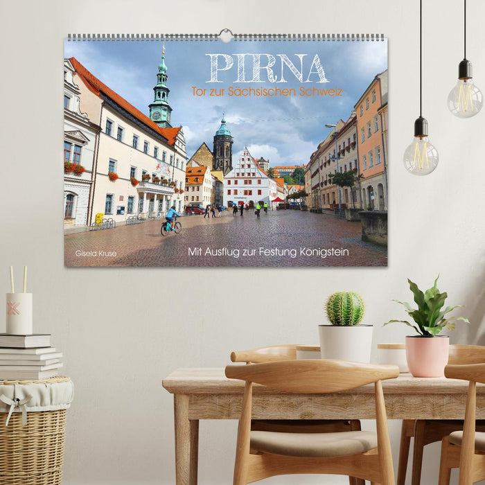 Pirna - Tor zur Sächsischen Schweiz (CALVENDO Wandkalender 2026)