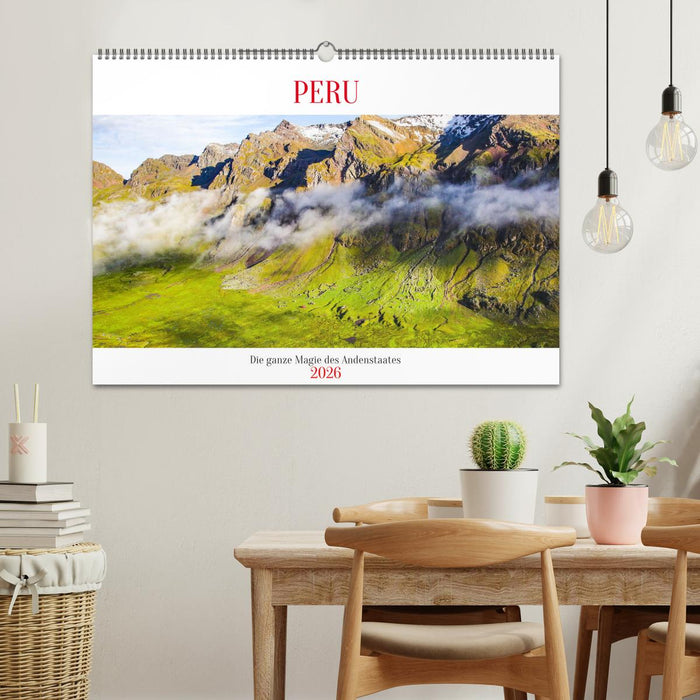 Peru - Magie der Anden (CALVENDO Wandkalender 2026)