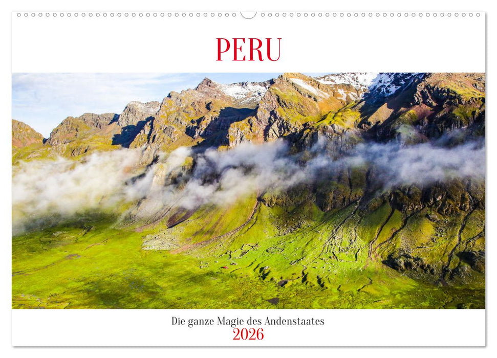 Peru - Magie der Anden (CALVENDO Wandkalender 2026)