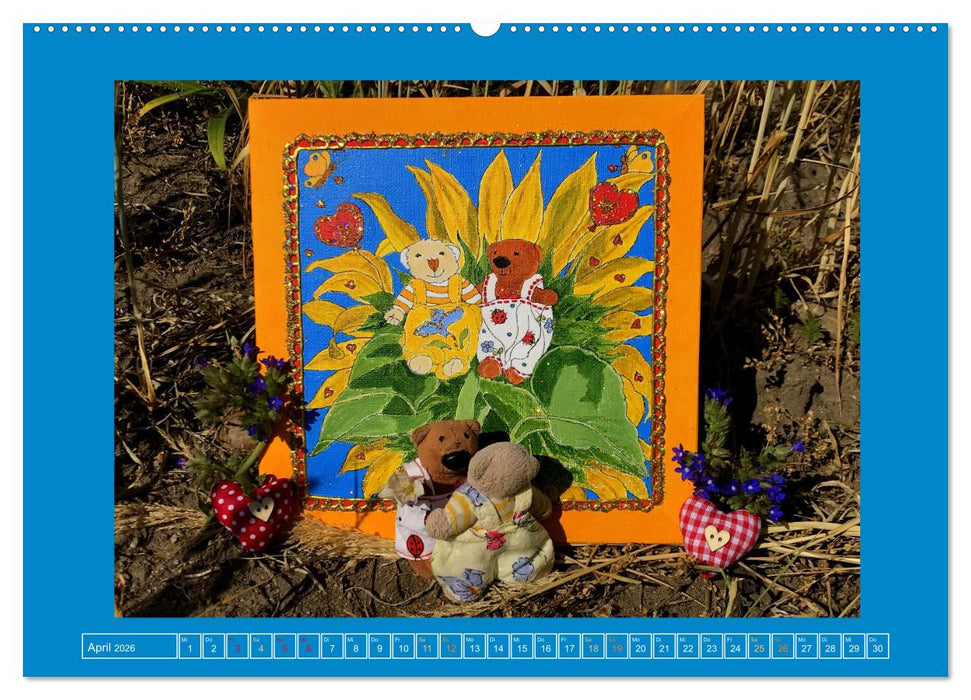 Der Baerchenladen, Teddys und Kunst zum Verlieben (CALVENDO Wandkalender 2026)