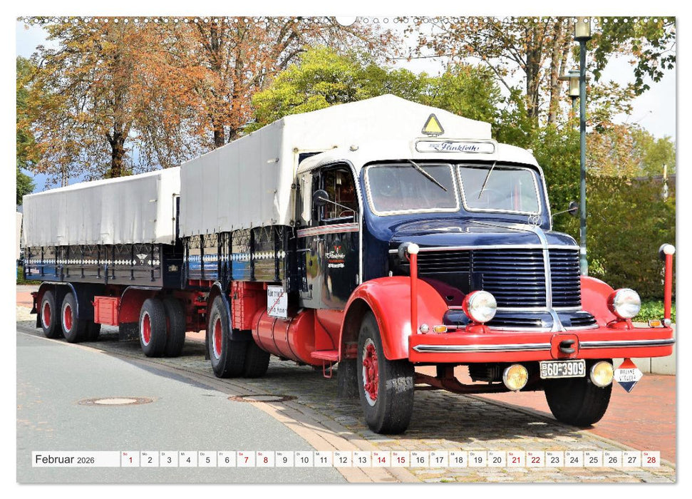 TRUCK - Oldtimer (CALVENDO Wandkalender 2026)