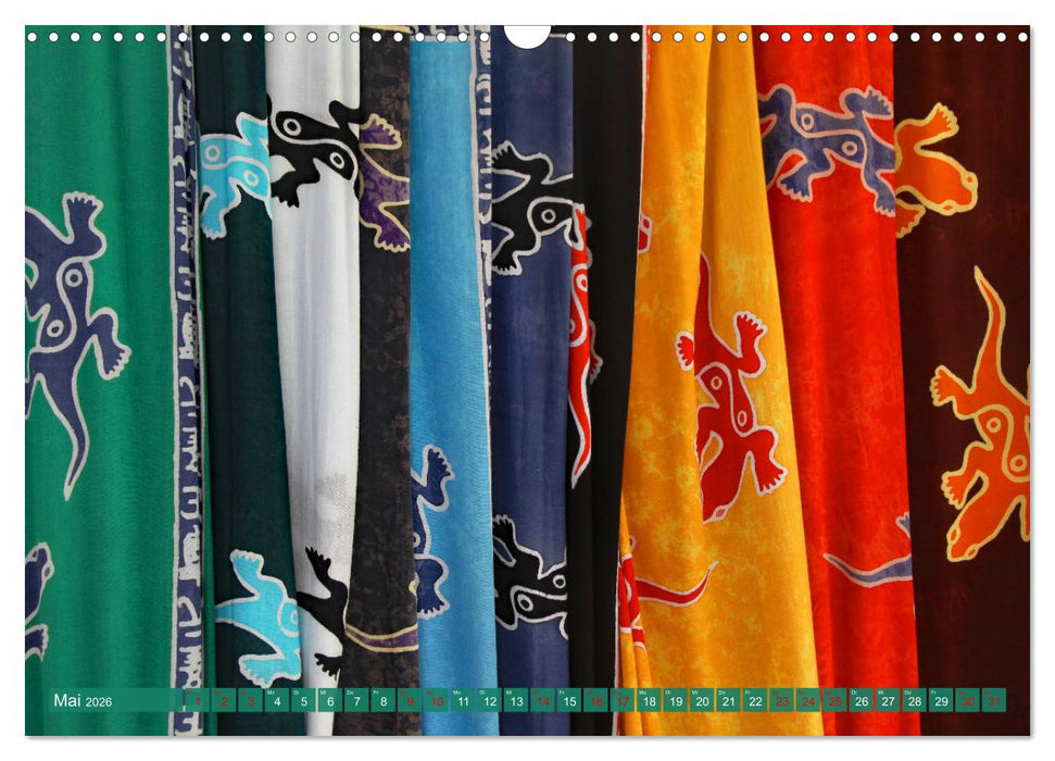 Bunt durch die Welt (CALVENDO Wandkalender 2026)