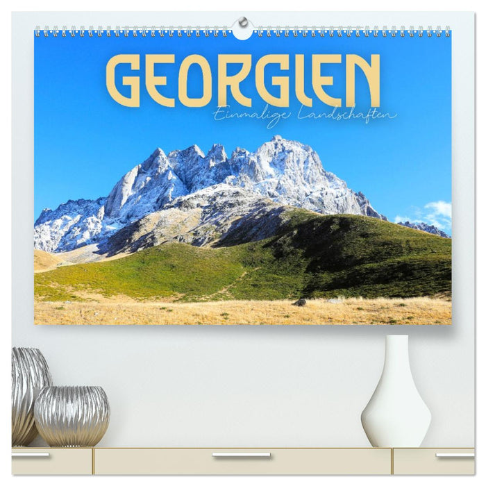 Georgien - Einmalige Landschaften (CALVENDO Premium Wandkalender 2026)