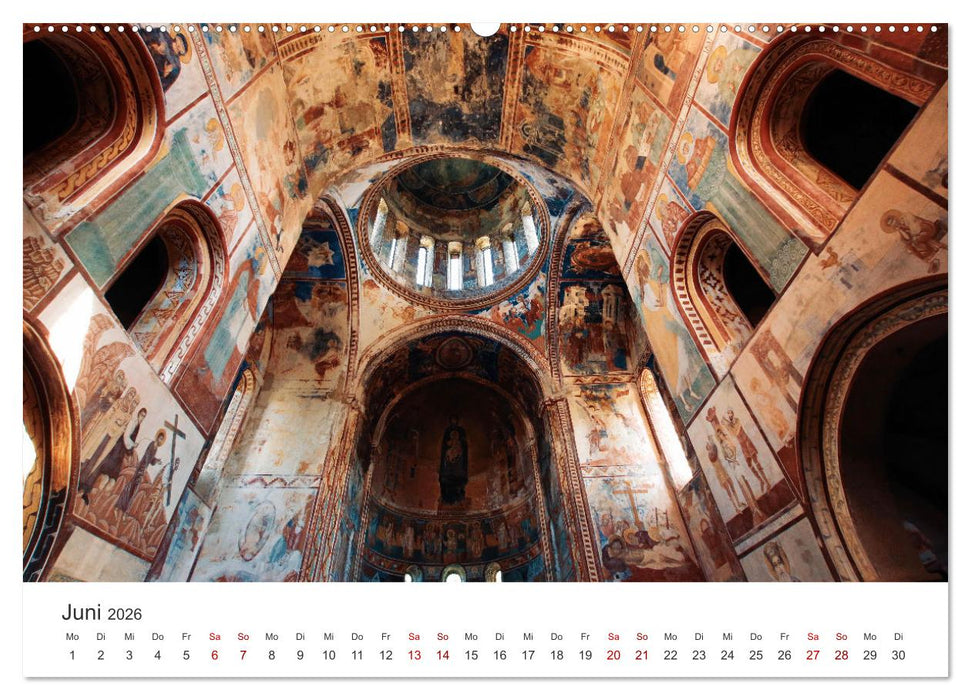 Georgien - Einmalige Landschaften (CALVENDO Premium Wandkalender 2026)
