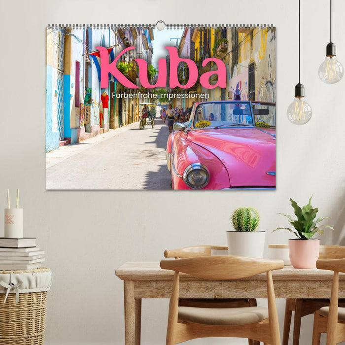 Kuba - Farbenfrohe Impressionen. (CALVENDO Wandkalender 2026)