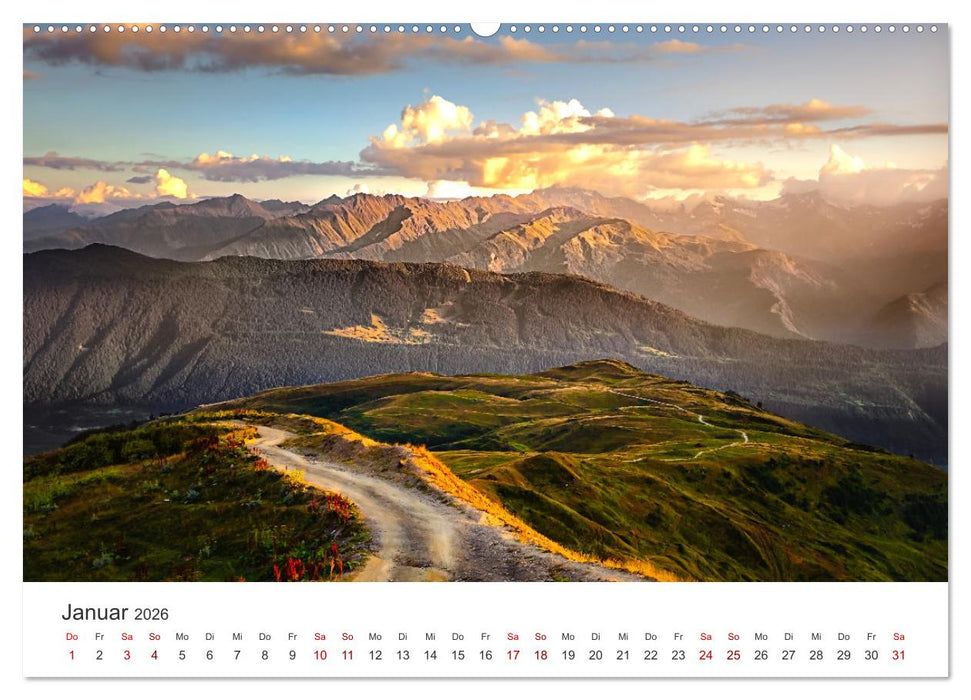 Georgien - Einmalige Landschaften (CALVENDO Wandkalender 2026)
