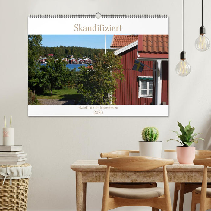 Skandifiziert 2026 (CALVENDO Wandkalender 2026)