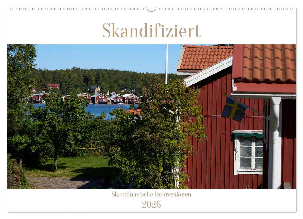 Skandifiziert 2026 (CALVENDO Wandkalender 2026)