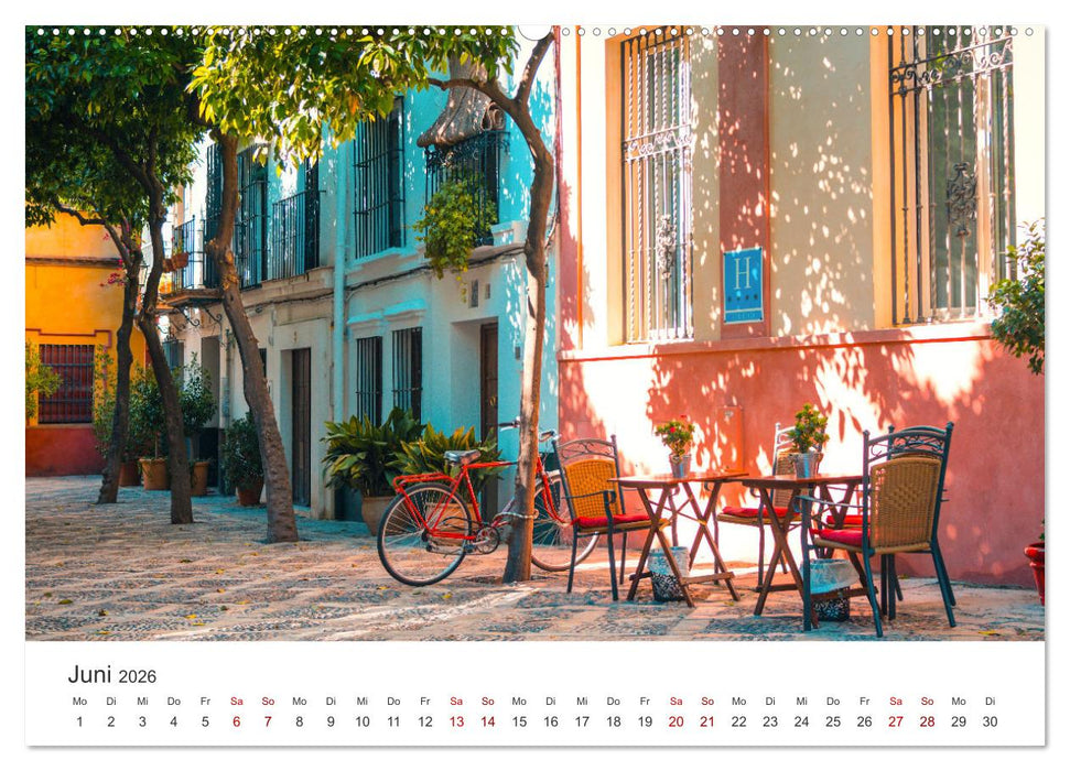 Sevilla - Atemberaubende Architektur (CALVENDO Premium Wandkalender 2026)
