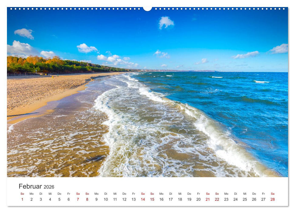 Danzig - Die goldene Stadt an der Ostsee. (CALVENDO Premium Wandkalender 2026)