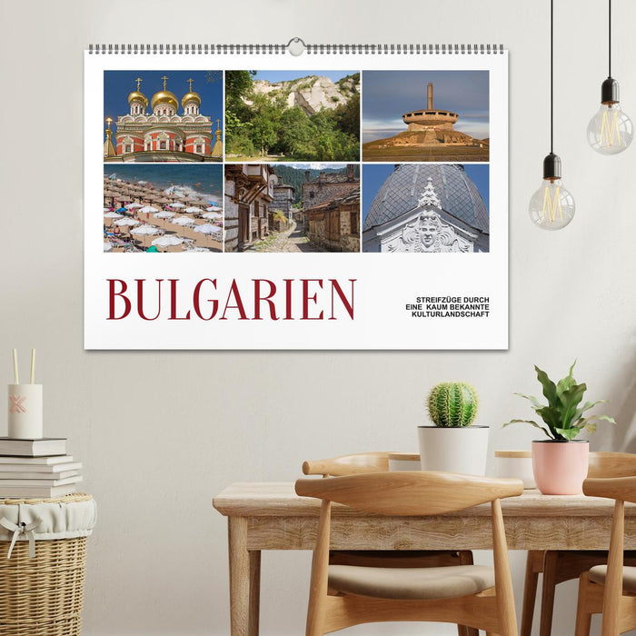Bulgarien - Streifzüge durch eine kaum bekannte Kulturlandschaft (CALVENDO Wandkalender 2026)