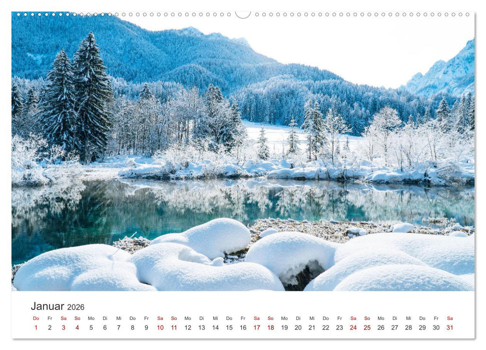 Slowenien - Ein unterschätztes Reiseziel. (CALVENDO Premium Wandkalender 2026)