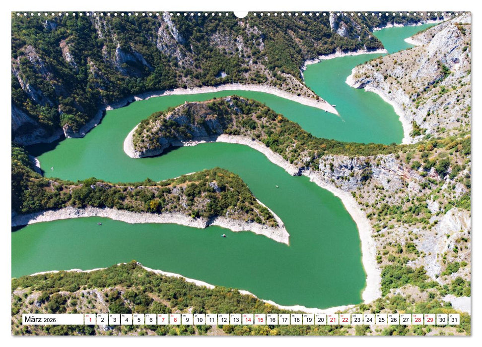 Der Balkan - Streifzüge durch atemberaubende Kulturlandschaften (CALVENDO Wandkalender 2026)