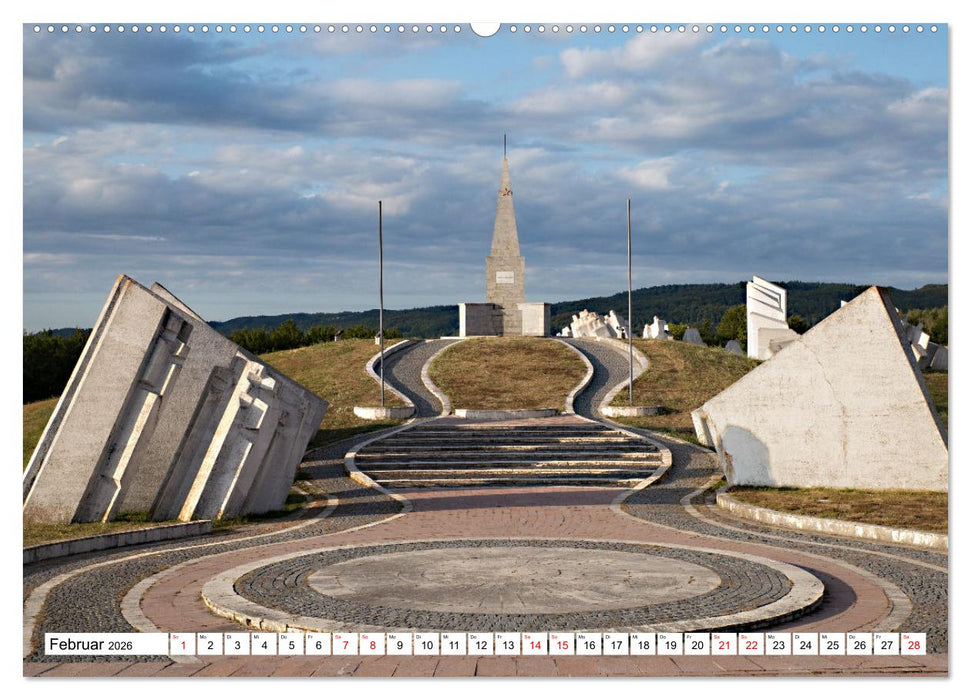 Serbien - Streifzüge durch eine atemberaubende Kulturlandschaft (CALVENDO Wandkalender 2026)