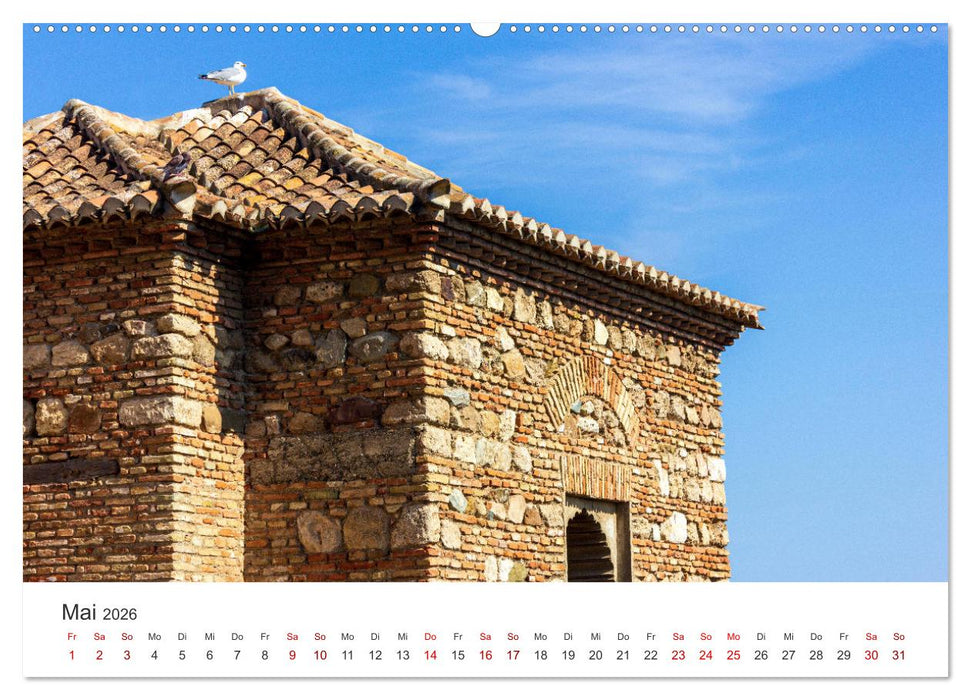 Málaga - Eine Perle in Andalusien. (CALVENDO Premium Wandkalender 2026)