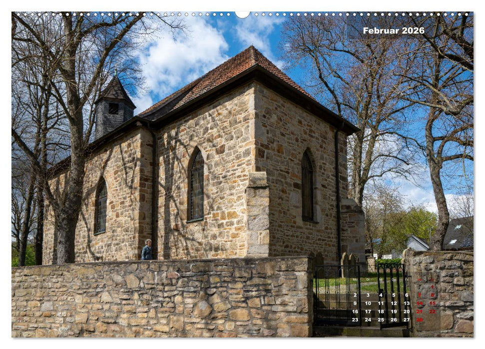 Dortmunds mittelalterliche Kirchen (CALVENDO Wandkalender 2026)