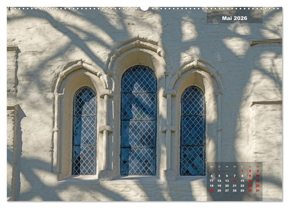 Dortmunds mittelalterliche Kirchen (CALVENDO Wandkalender 2026)