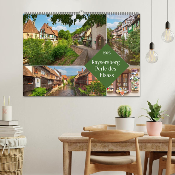 Kaisersberg Perle des Elsass (CALVENDO Wandkalender 2026)