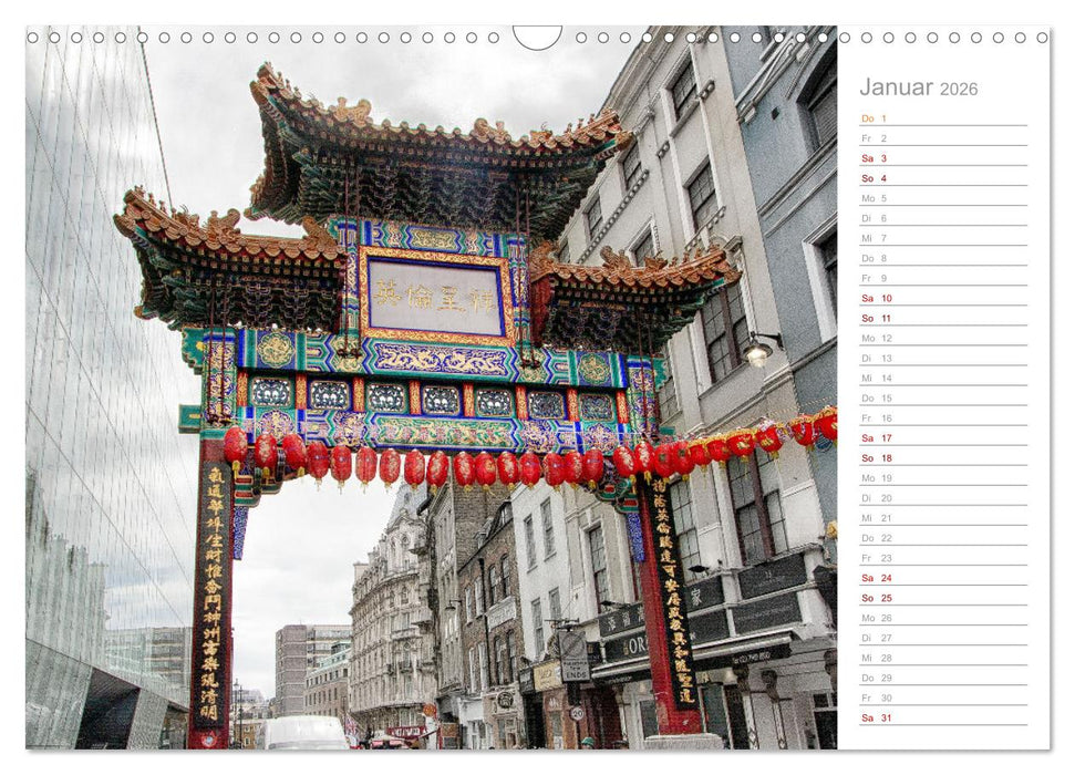 Besucht mal wieder London (CALVENDO Wandkalender 2026)